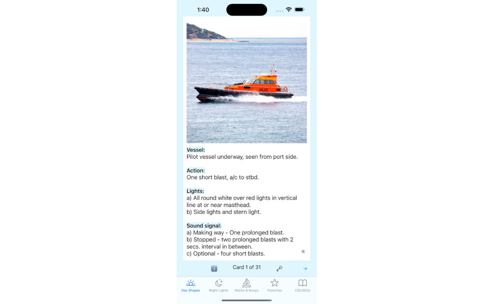 Sail Safe iPhone educational apps